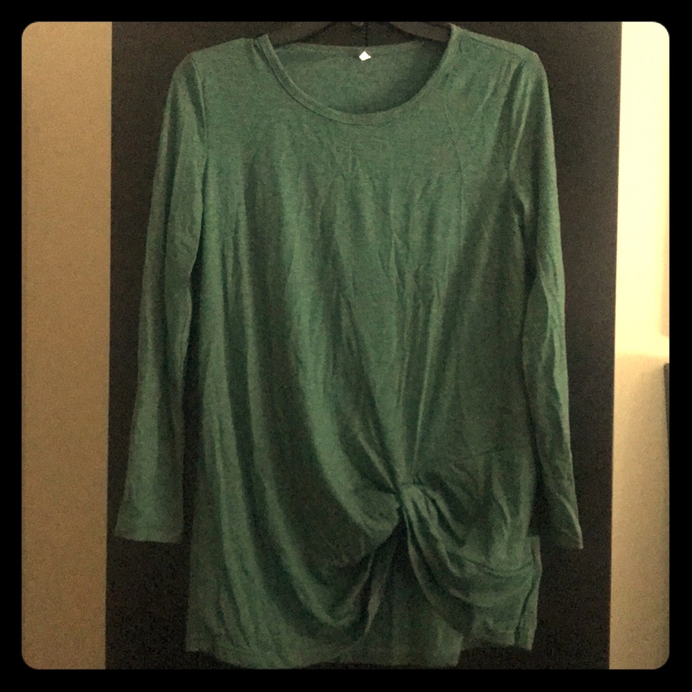 Green sweater
